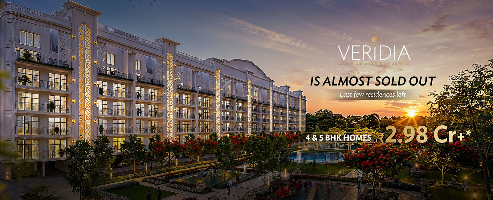 Veridia 4 & 5 BHK Homes NH-24 Ghaziabad