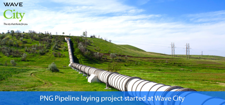 PNG Pipeline Project Flagged Off at Wave City-NH 24