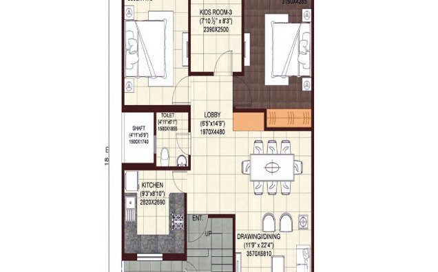 Ground Floor Plan (Type I)