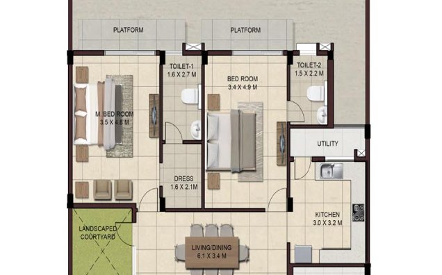 Ground Floor Plan (Type II)